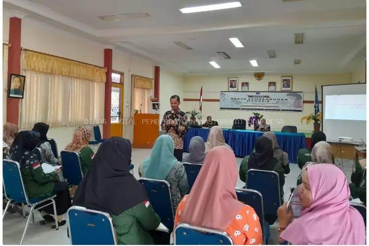 Penguatan Para Kader KPM oleh Dinas Sosial Pemberdayaan Masyarakat dan Desa (Dinsospemdes) Kabupaten Bangka Barat Guna Membantu Penanganan Stunting Sehingga Prevalensinya Turun.