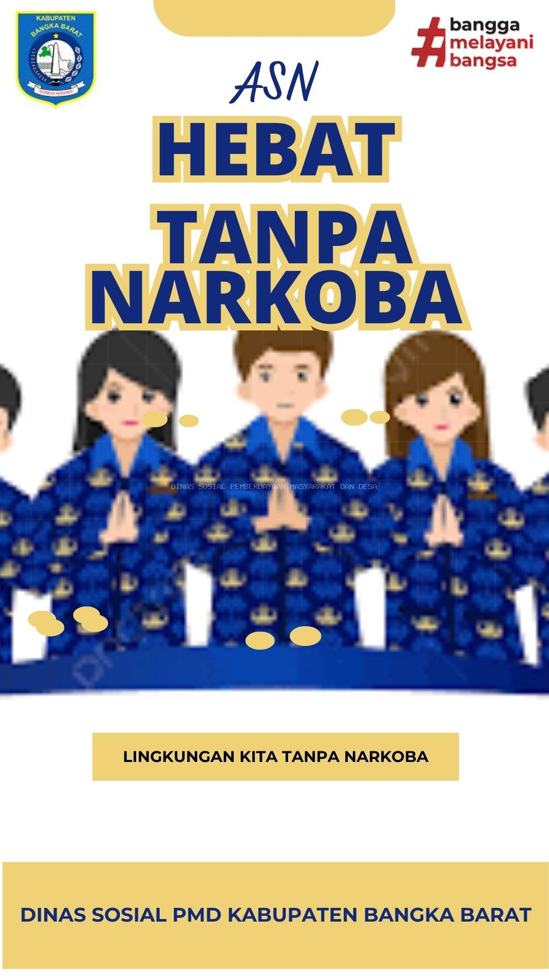 DINAS SOSIAL PMD MENDUKUNG PENUH PENCEGAHAN NARKOBA