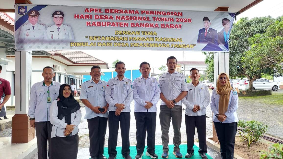 APEL BERSAMA PERINGATAN HARI DESA NASIONAL TAHUN 2025 KABUPATEN BANGKA BARAT