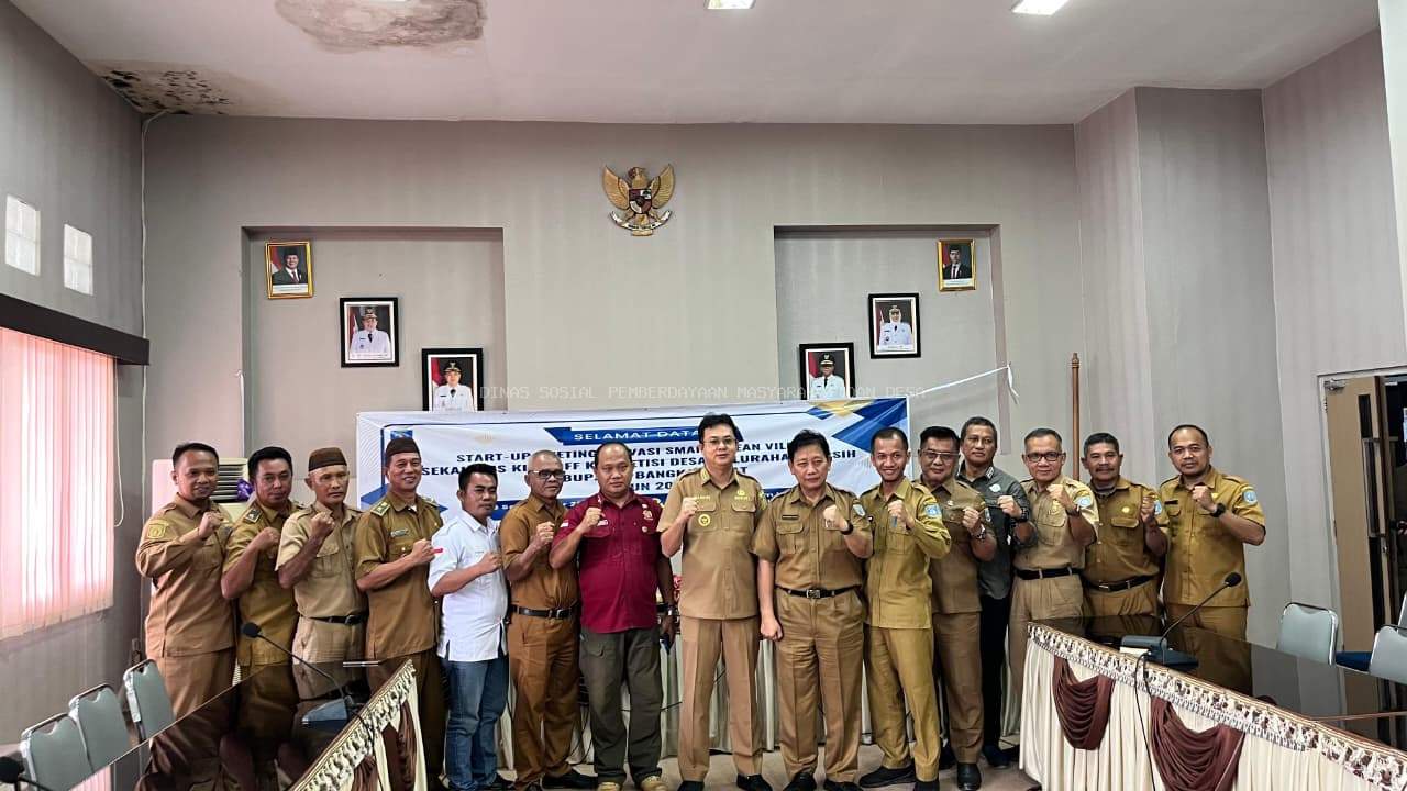 PEMERINTAH KABUPATEN BANGKA BARAT MELAKSANAKAN KICK OFF UNTUK  MEMULAI LOMBA DESA/KELURAHAN BERSIH TH. 2025